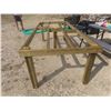 Image 3 : Treated 2x4 Table Frame 99'' x 42'' x 30''