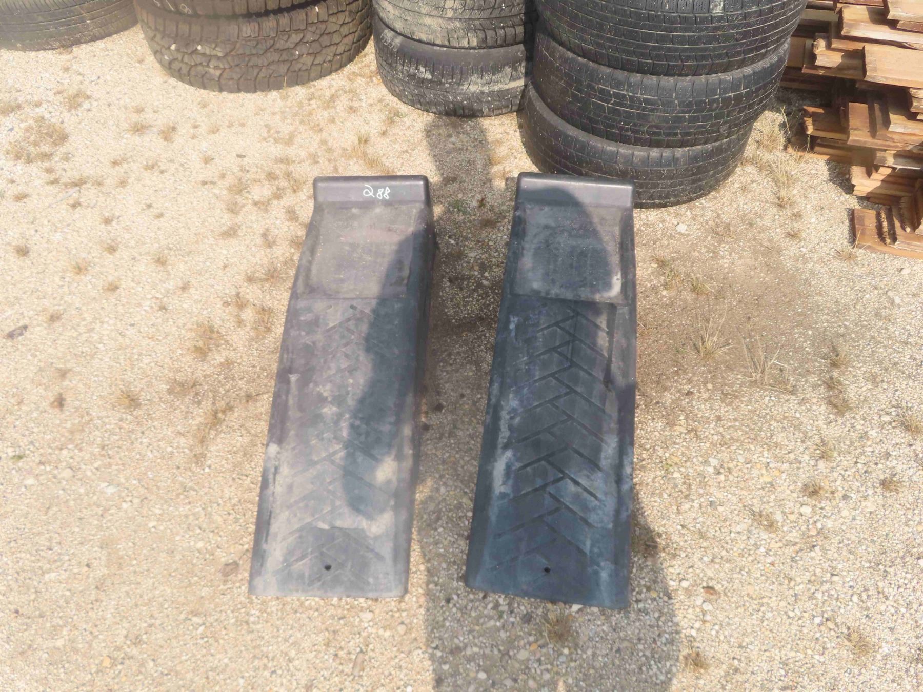 Set of Poly Car Ramps