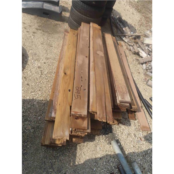 Cedar Boards 1 x 6 x 56 - 66'' L 
