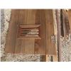 Image 2 : Solid Cedar Door 24'' x 72'' with Hinges and 