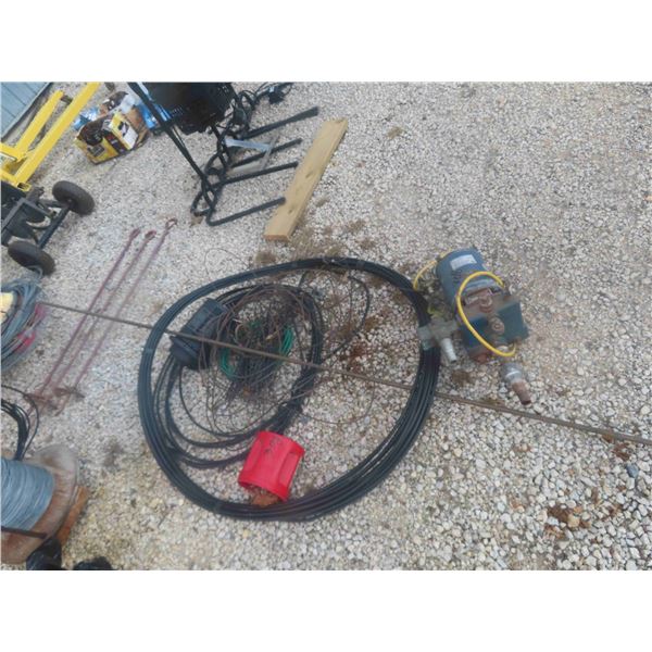 2 Electric Motors As Is , Solid 9' Copper Rod