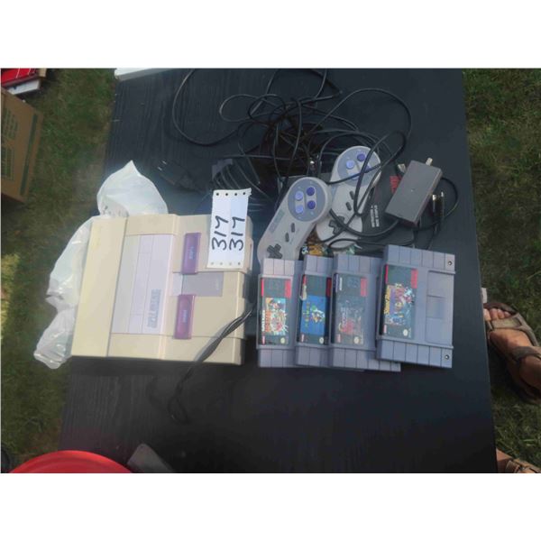 Super Nintendo Console with Game Boy / Nintendo