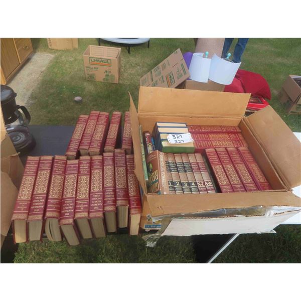 1950s Enyclopedia Set, Dictionary, Plus