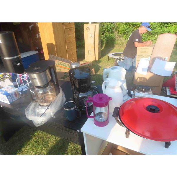 Sunbeam Coffee Maker, Breakfast Skillet, Salton 