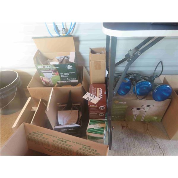 LED Christmas Lights, Flood Lights, Garden / Solar