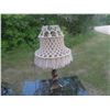Image 3 : 2 Macrame Shade Lamps , Macrome Base