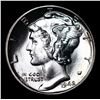 Image 2 : 1942-p Mercury Dime 10c Grades GEM++ FSB