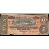 Image 2 : 1864 $10 Confederate Note, T-68 CSA Grades vf+