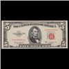 Image 2 : 1953C $5 Red Seal United States Note Grades Choice CU