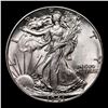 Image 2 : 1941-p Walking Liberty Half Dollar 50c Grades Choice Unc