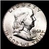Image 2 : 1962-p Franklin Half Dollar 50c Grades Select Unc