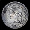 Image 2 : 1836 Capped Bust Half Dime 1/2 10c Grades vf details
