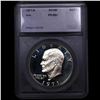 Image 2 : Proof 1971-s Silver Eisenhower Dollar $1 Graded ms69+ dmpl By SEGS