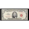 Image 2 : 1963 $5 Red seal United States Note Grades vf+
