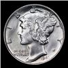 Image 2 : 1941-s Mercury Dime 10c Grades GEM++ Unc