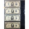 Image 2 : Page of US Currency 4x Silver Certificates 1934B $5, 1934C $10, 1953A $5, 1953A $10 VF/XF