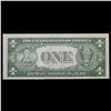 Image 3 : **Star Note** 1935A $1 Blue Seal Silver Ceriticate Grades Gem+ CU