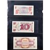 Image 3 : Complete Set of 3x 1957 $1 Silver Certificates 1957, 1957A, 1957B AU/CU