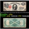 Image 1 : 1917 $1 Large Size Legal Tender Note Grades vf++ Signatures Elliott/Burke