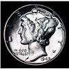 Image 2 : 1945-p Mercury Dime 10c Graded ms67 By SEGS