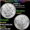 Image 1 : ***Auction Highlight*** 1896-o Morgan Dollar $1 Graded Select+ Unc BY USCG (fc)
