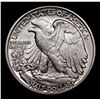 Image 3 : 1942-p Walking Liberty Half Dollar 50c Grades Choice AU/BU Slider