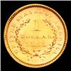 Image 3 : ***Auction Highlight*** 1851 Gold Dollar TY-I $1 Graded ms66+ By SEGS (fc)