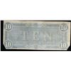 Image 3 : 1864 $10 Confederate Note, T68 Grades vf+
