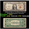 Image 1 : 1935A $1 Hawaii Silver Certificate WWII Emergency Currency Grades vf+