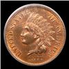 Image 2 : ***Auction Highlight*** PCGS 1877 Indian Cent Near TOP POP! 1c Graded ms65 rb CAC BY PCGS (fc)