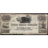 Image 2 : Lockport, IL- State Bank of Illinois / Illinois & Michigan Canal Fund $2 1/2 Sep. 10, 1840  Grades v