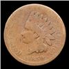 Image 2 : 1859 Indian Cent 1c Grades g+