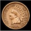 Image 2 : 1864 cn Indian Cent 1c Grades vf++