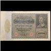 Image 2 : 1922 Germany "Vampire" 10,000 Marks Post-WWI Hyperinflation Banknote P# 70 Grades vf++