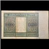 Image 3 : 1922 Germany "Vampire" 10,000 Marks Post-WWI Hyperinflation Banknote P# 70 Grades vf++