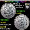 Image 1 : ***Auction Highlight*** 1896-o Morgan Dollar $1 Graded Select Unc BY USCG (fc)