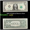 Image 1 : 1995 $1 Federal Reserve Note Grades Gem+ CU