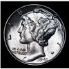 Image 2 : 1943-p Mercury Dime 10c Graded ms67+ By SEGS
