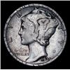 Image 2 : 1929-p Mercury Dime 10c Grades vf+