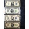 Image 2 : Page of 4 1934 US Currency $1 "Funnyback" Silver Certificate (XF), $5 Federal Reserve Note (CU), $10