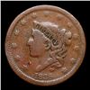 Image 2 : 1838 Coronet Head Large Cent 1c Grades vf+