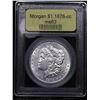 Image 4 : ***Auction Highlight*** 1878-cc Morgan Dollar $1 Graded Select Unc BY USCG (fc)
