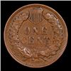 Image 3 : 1899 Indian Cent 1c Grades Select AU