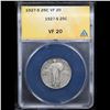 Image 2 : ANACS 1927-s Standing Liberty Quarter 25c Graded vf20 By ANACS