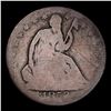 Image 2 : 1853 Arrows & Rays Seated Half Dollar 50c Grades vg, very good