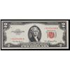 Image 2 : **Star Note** 1953 $2 Red Seal United States Note Grades Select CU
