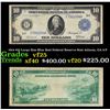 Image 1 : 1914 $10 Large Size Blue Seal Federal Reserve Note Atlanta, GA 6-F Grades vf+