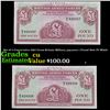 Image 1 : Set of 2 Concecutive 1962 Great Britain Military payment 1 Pound Note P# M36A Grades CU