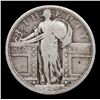Image 2 : 1917-p Ty I Standing Liberty Quarter 25c Grades vf++