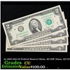 Image 1 : 4x 1995-2013 $2 Federal Reserve Notes, All Diff Dates, All CU! Grades CU